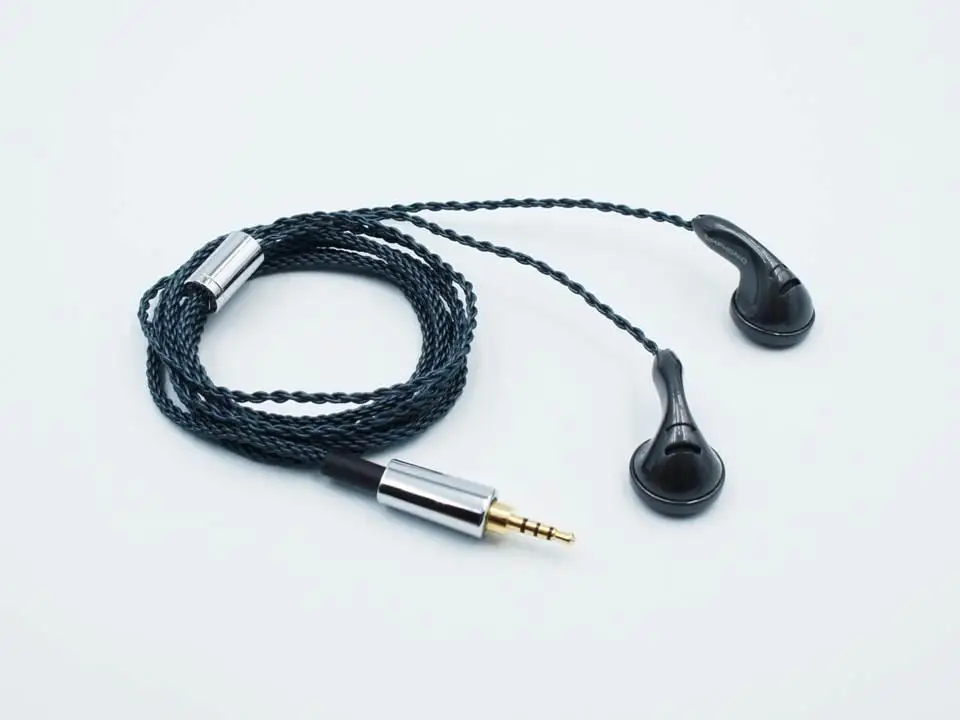 SimPhonio Dragon D3 controlador dinámico Monitor de música HiFi DJ estudio Audiophile auriculares cabeza plana PK2 BK