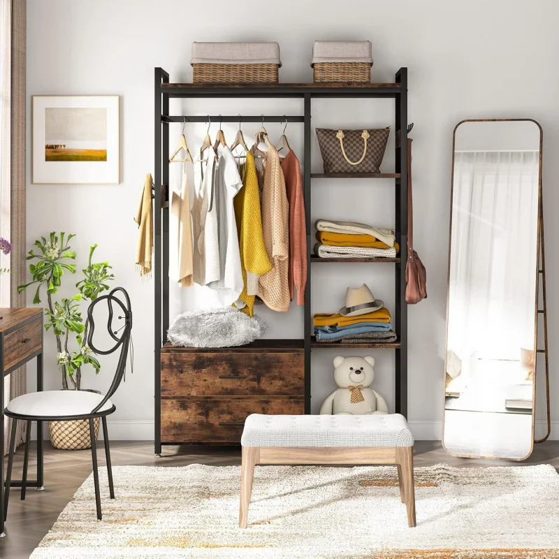 

Simple Integrated Coat Shoe Rack Home Use, Freestanding Or Wall-Mounted, Suitable For Bedroom And Dormitory, Minima