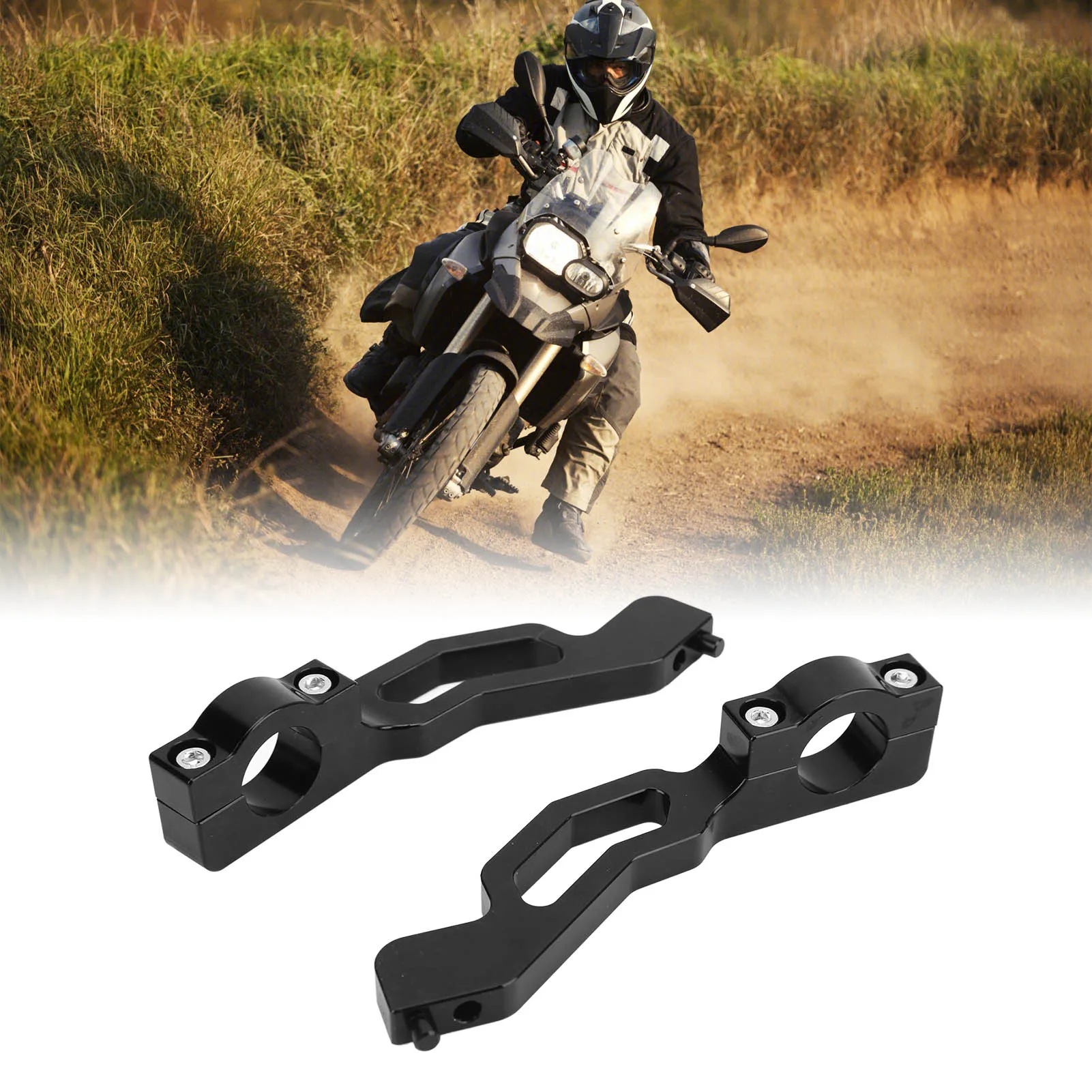 

Кронштейны для крепления защитных накладок на руль для снегоходов Powersports, алюминиевые, комплект для замены, для моделей 600, 800, 850