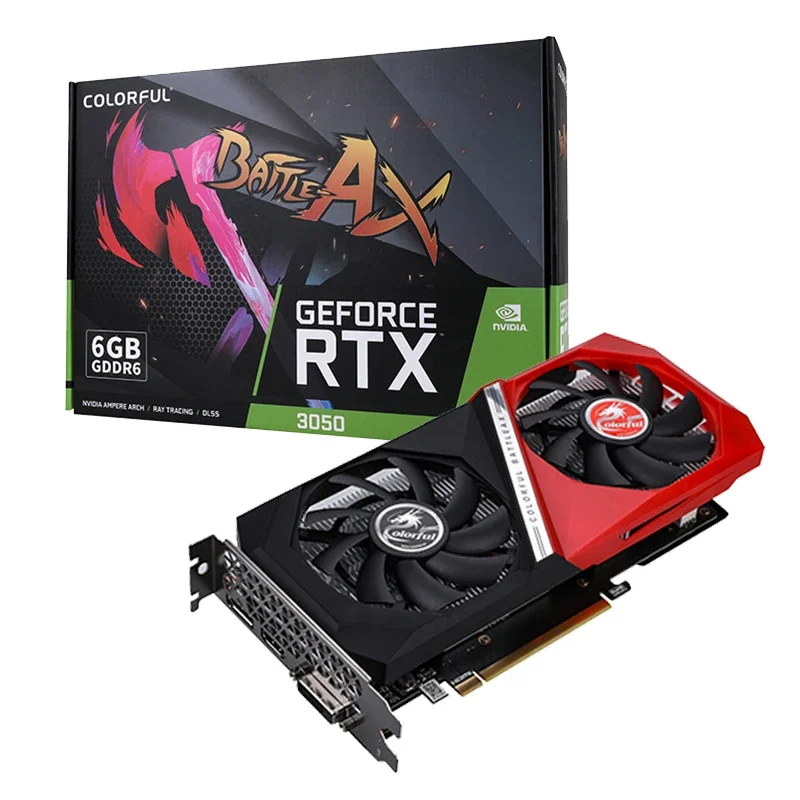 

Colorful Tomahawk GeForce RTX 3050 DUO 6GB RTX 3050 3050Ti 3060Ti 3070 3070Ti 3080 graphics card desktop computer graphics card