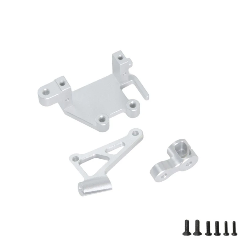 Assembly Durablity Aluminum Electronic Mount Set for Easy Installation on 1/4 Scale Car Streamlining Equipment Setups