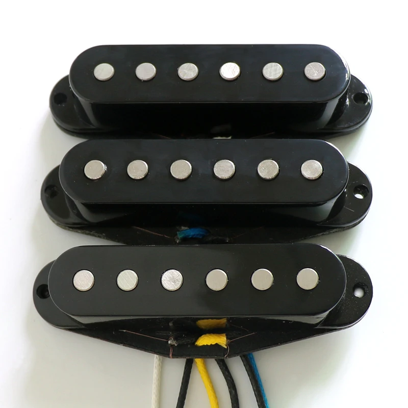 

Donlis 1set DS55 60S Hot ST Electric Guitar Pickup With Alnico 5 Magnet Rods and Flatwork
