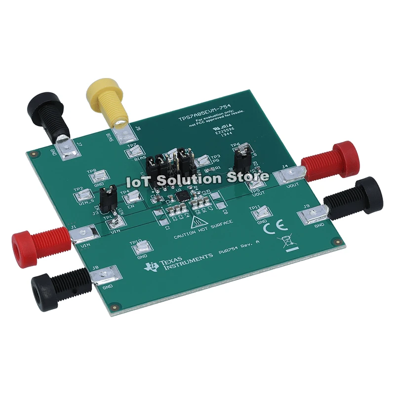 TPS7A85EVM-754 TPS7A85 4-A high-current, 1% high-accuracy, 4.4-μVRMS LDO regulator evaluation module TPS7A85EVM 754