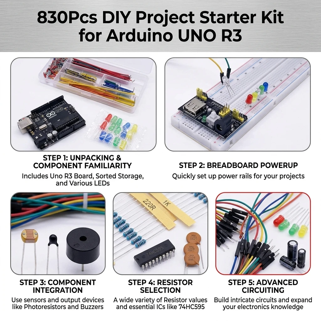 Thumbnail 4 - #47 Latest Electronics Components Kits Offers