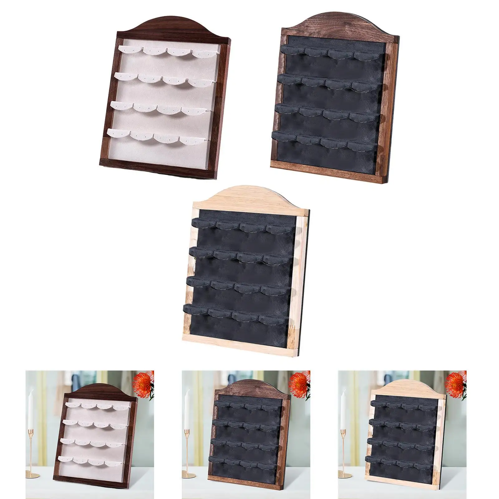 

Держатель для сережек, подставка-органайзер, стеллаж для выставки товаров ювелирных изделий для домашней фотографии