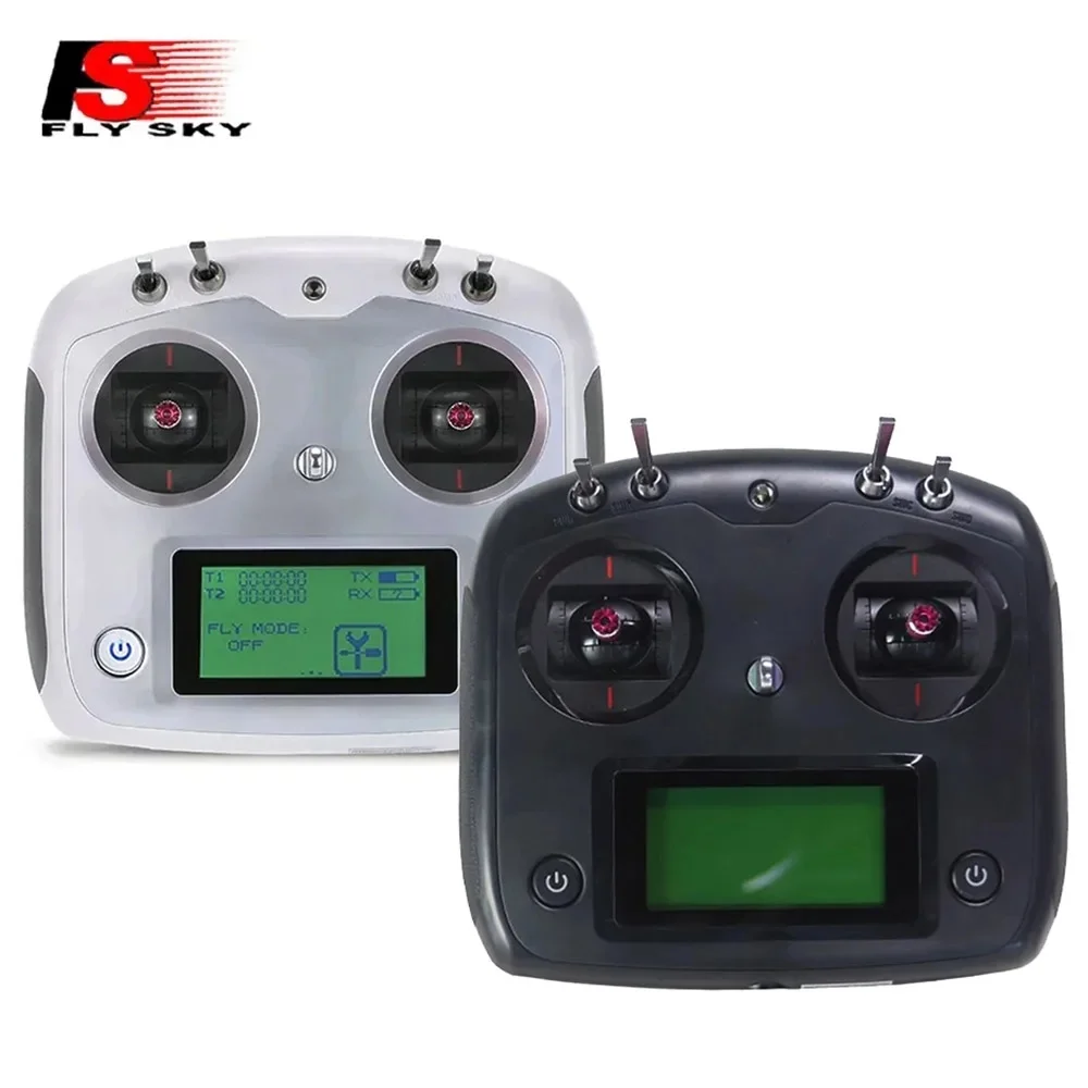 

FLYSKY FS-I6S I6S 2.4G Transmitter Controller with Receiver FS-iA6B / FS-IA10B for RC Fixed-wing Helicopter FPV Racing Drone