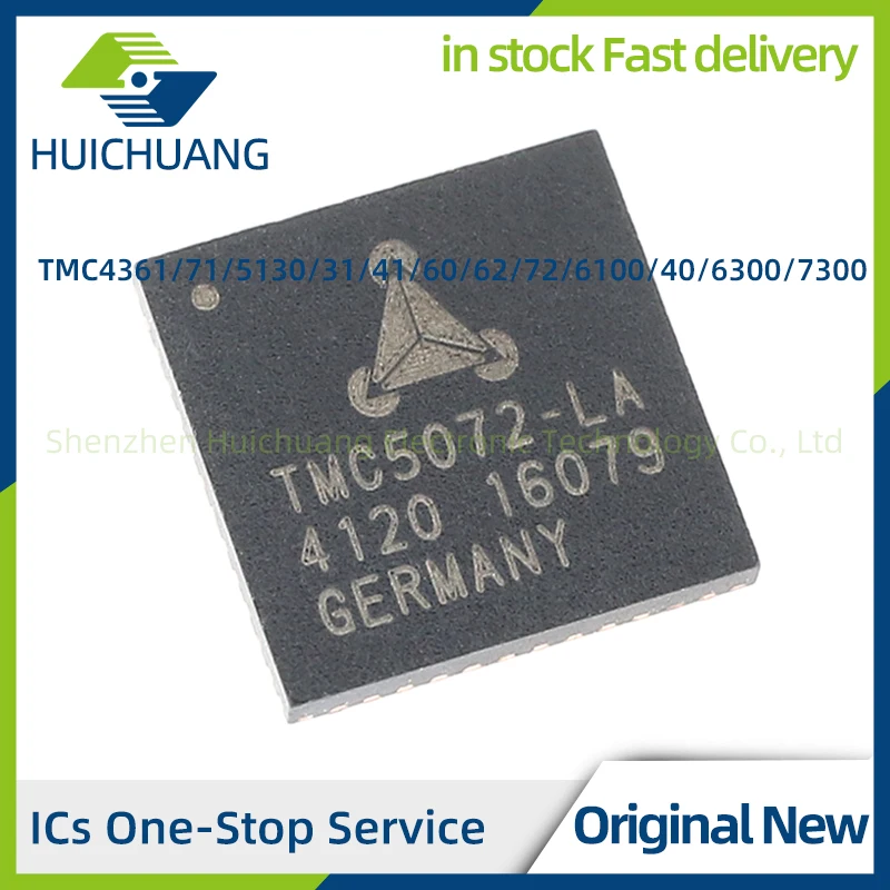 TMC4361 TMC4671 TMC5130 TMC5031 TMC5041 TMC5160 TMC5062 TMC5072 TMC6100 TMC6140 TMC6300 TMC7300 -LA A-LA -T
