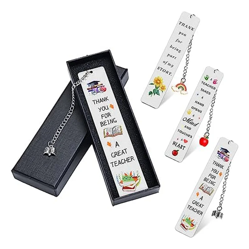 !Buy Now Thank You Teacher Gifts, Teacher Bookmark Teacher Appreciation Gifts for Graduation Gift, Retirement, Birthday