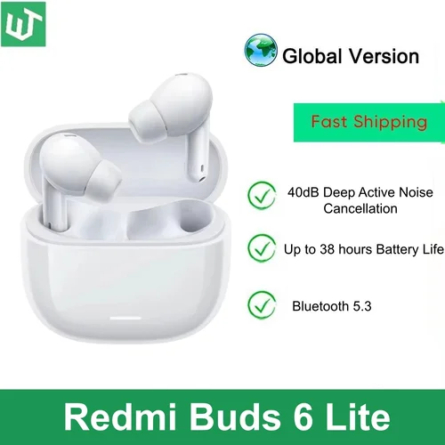 Audífonos Inalámbricos Xiaomi Redmi Buds 6 Lite Versión