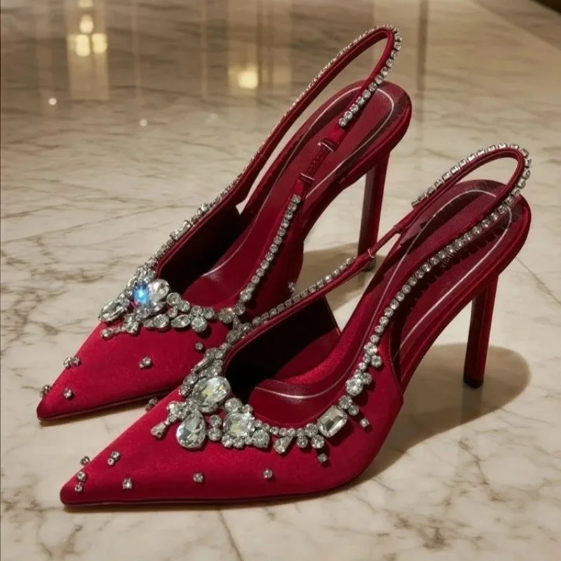 Women Pumps Luxury Designer High Heels Shoes Woman Sandals Female Wedding Dress Party Shoes for Women