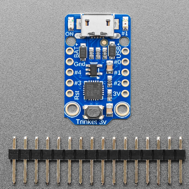 Compact 3.3V Logic Mini Microcontroller Development Board Micro‑USB Power Supply Interface