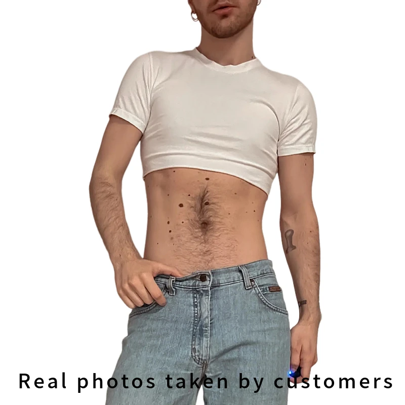 Free Shipping Summer Men\'s Super Short T - Shirt Gym Coat Sport Bottom  Sexy Stage Costume
