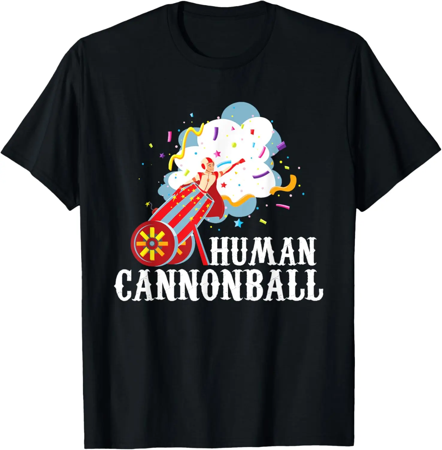 

Футболка с рисунком Human Cannonball