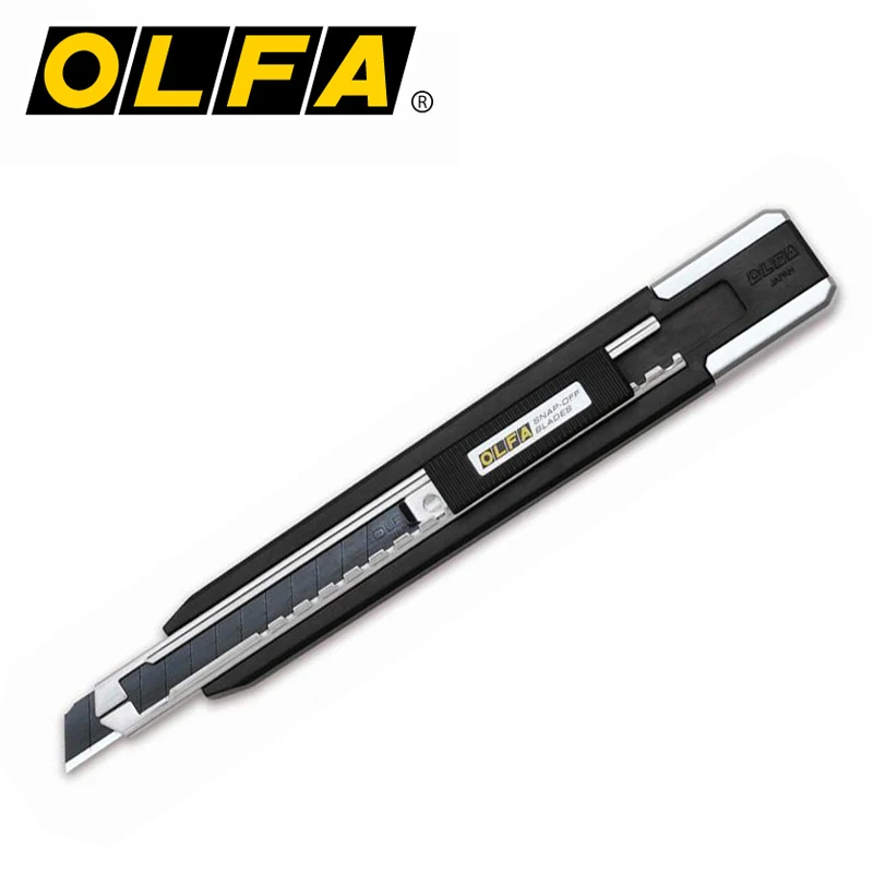 OLFA LTD-04 Cutter Limited Series 9mm Utility knife Fine craft wallpaper Cutting craft tool self-locking continuous knife