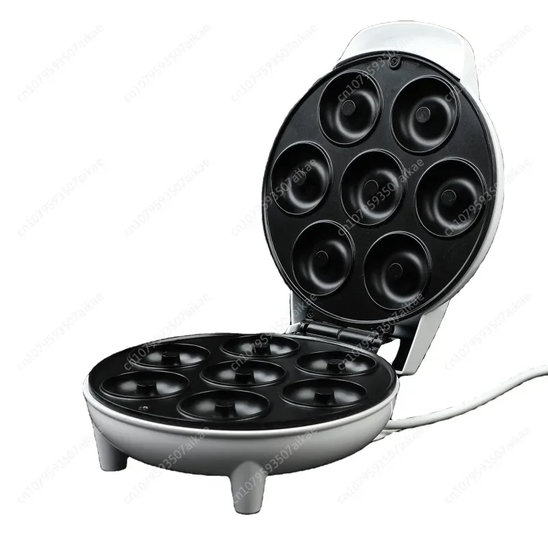 Double-sided Heated Electric Cake Pan, Three-in-one Donut Machine, Toast and Egg Machine