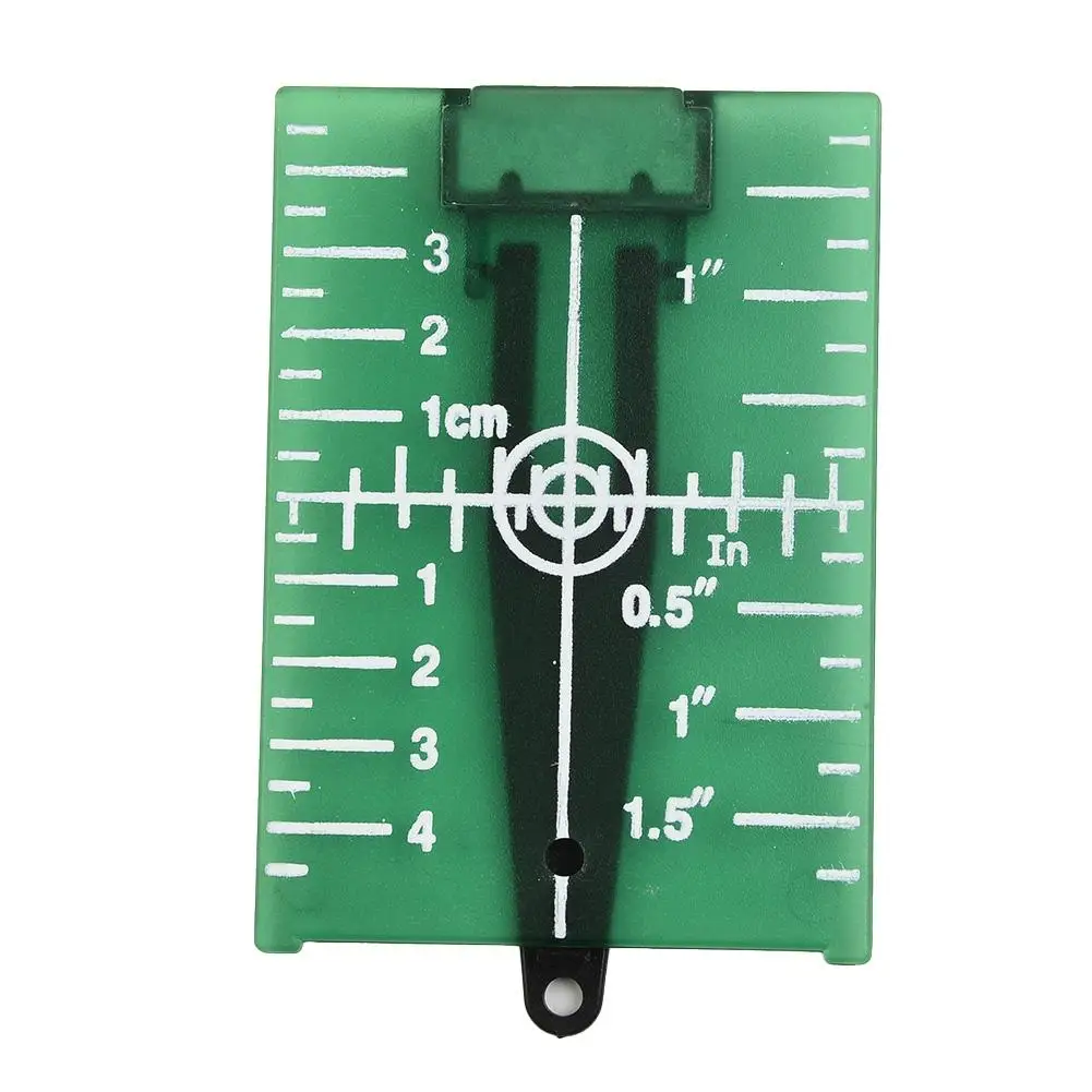 Plate Target Plate Measurement Red 1 PCS 11.5x7.4cm For Alignment For Green Lase Level Lase Target Card Level Rotating
