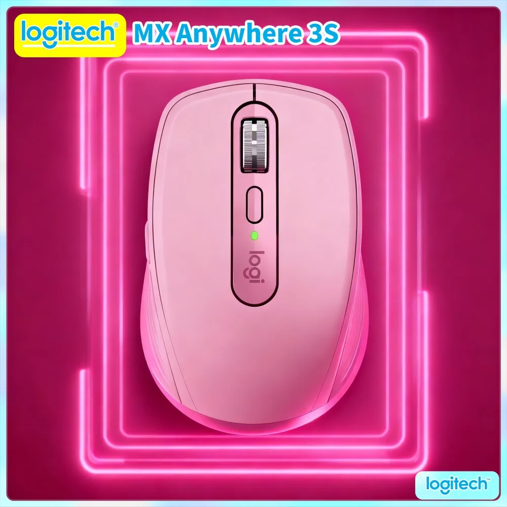 User Centric Bluetooth Mouse Logitech MX Anywhere 3S Long Standby Capacity For Insurance Staff Claim File Processing Tasks