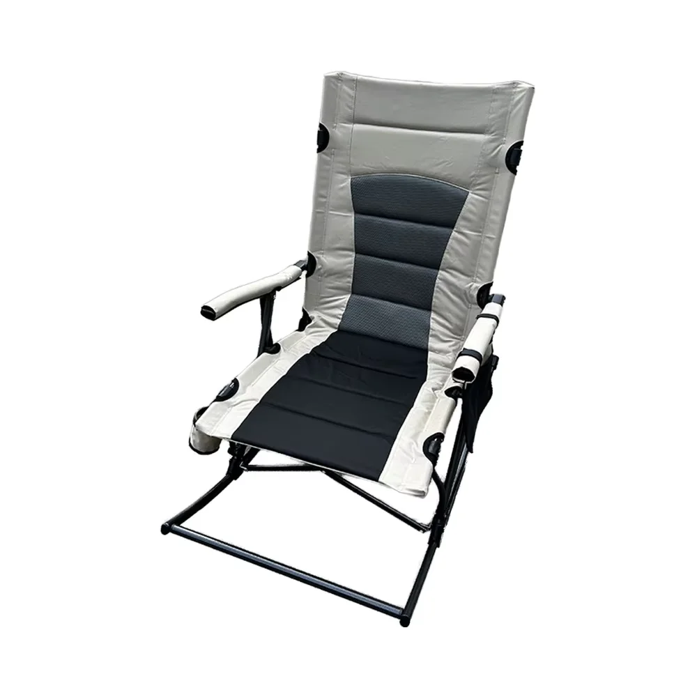 

Lightweight Outdoor Folding Chair for Camping Fishing Leisure Durable Rocking Bench for All Outdoor Activities Customizable Logo