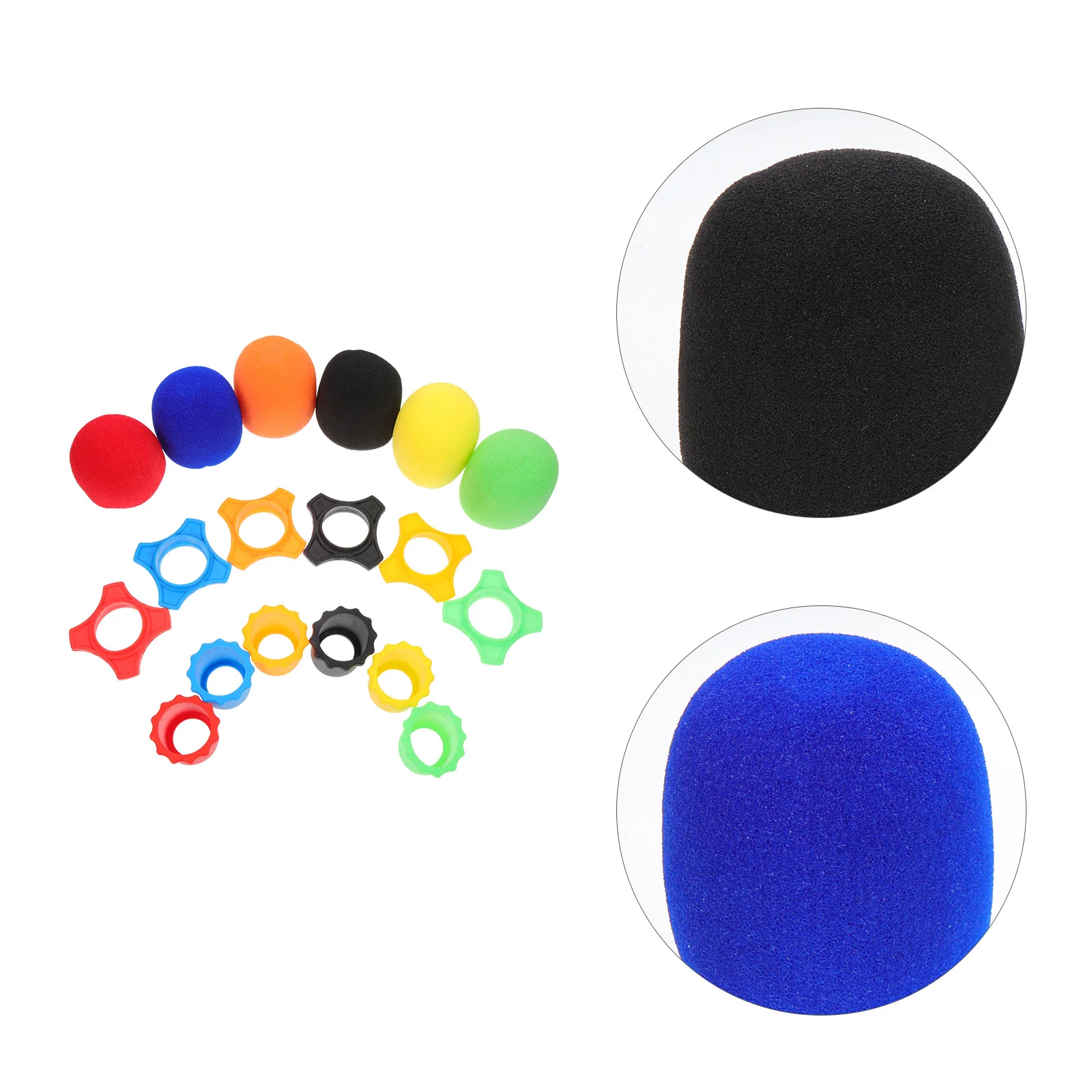 

Replacement Sponge Microphone Accessories Mini Bottom Rod Sleeves Wireless Microphones