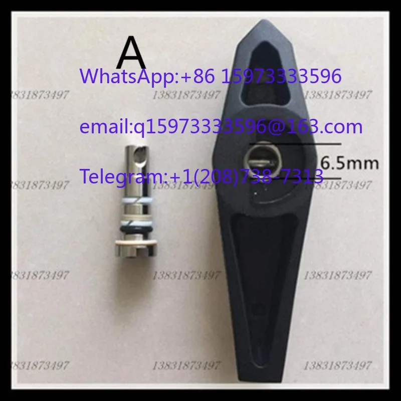 3pcs  Dispenser Accessory 2 Position 3 Way Valve Refueling Nozzle Handle Repair Kit and Packing for Gas Dispensing Equipment