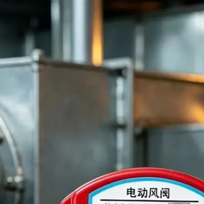 For Quick Ventilation Adjustments Electric Damper Actuator Electric Vent Damper Actuator Compact Structure Design