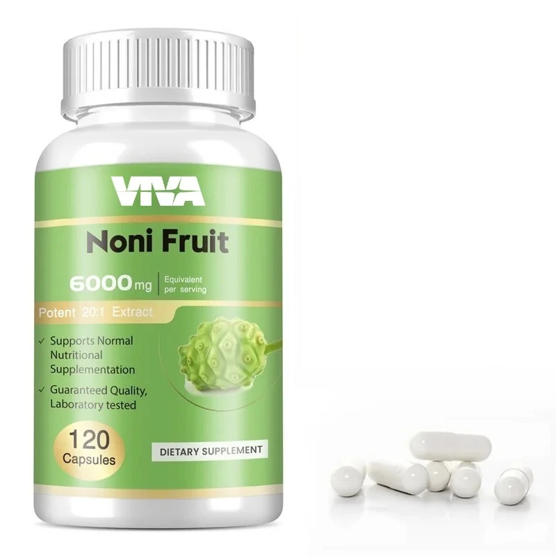 Noni Fruit Capsules - Improves Sleep Quality, Promotes Digestive Health, and Increases Energy Levels, Antioxidant, Non-GMO