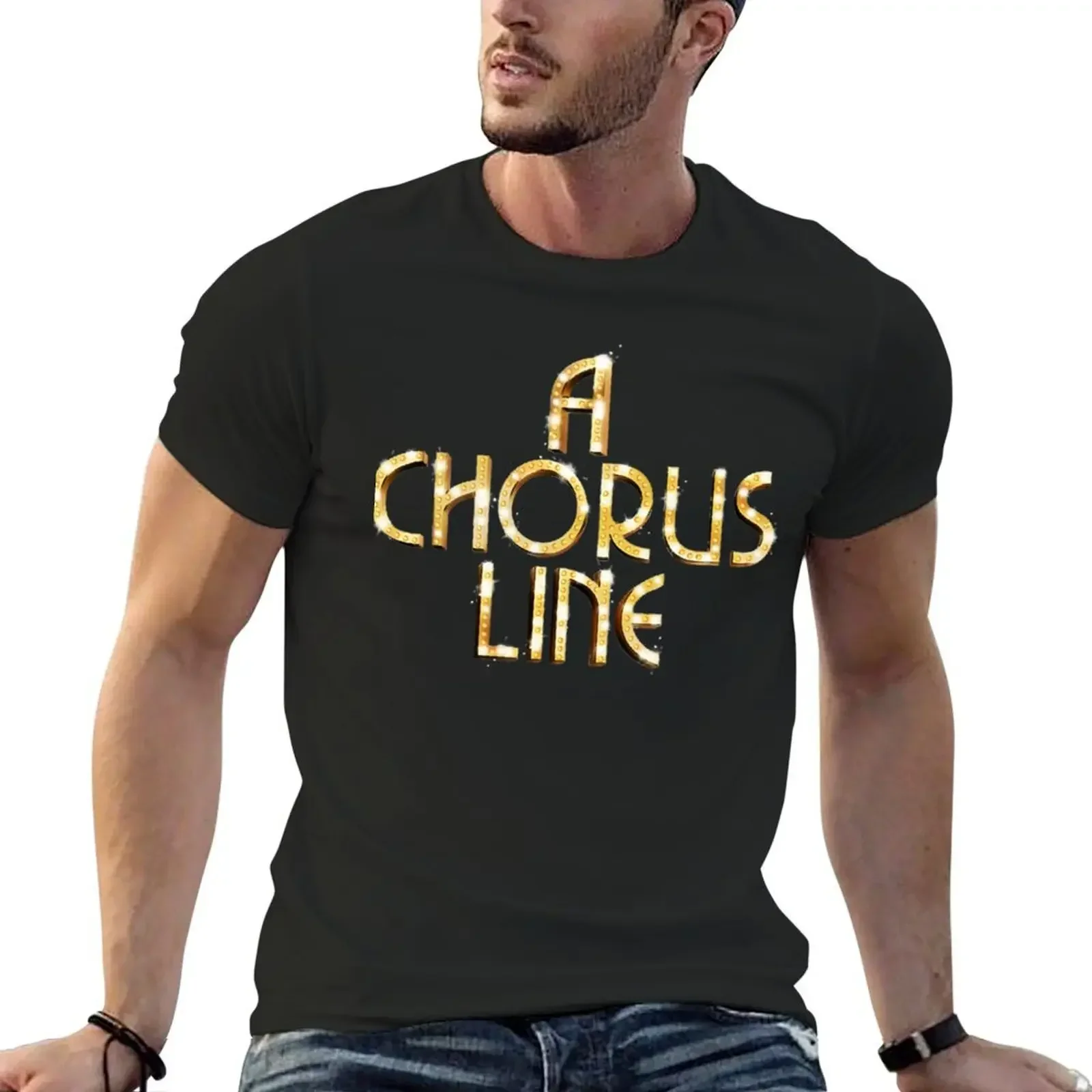 A Chorus Line T-Shirt man t shirt shirts graphic tees summer top compression shirt men