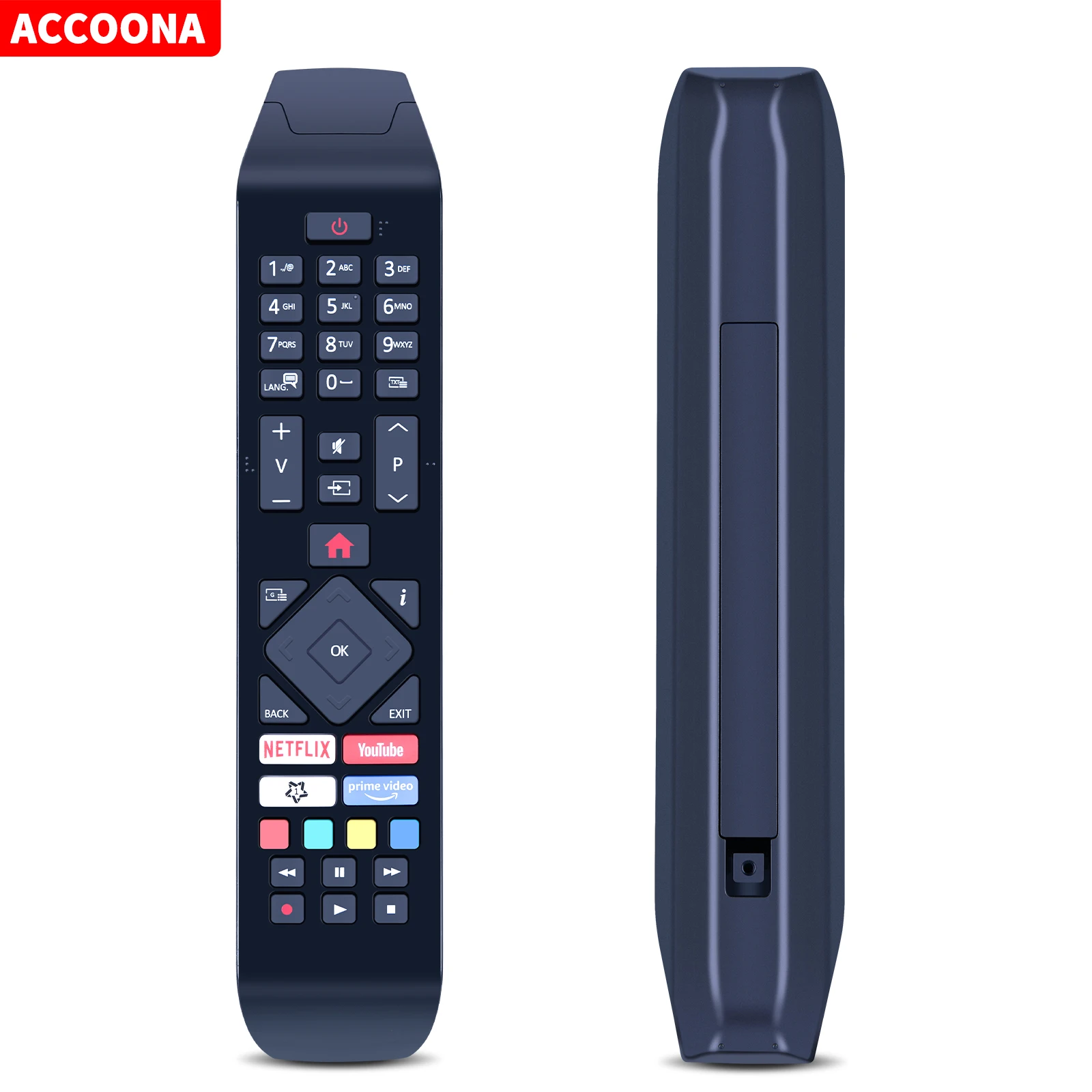 New Replacement Remote Control For Hitachi RC43140 / RC43140P 55HL7000 55HL9000G 65HL7000 43HK6500