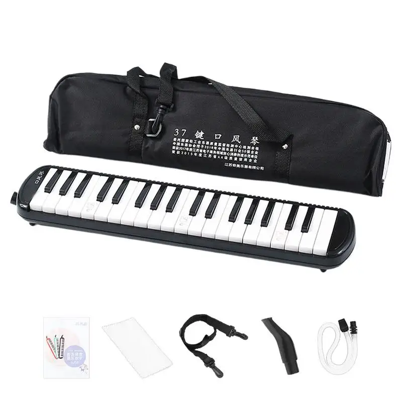 32 Keys Melodica Instrument Wind Instrument With 2 Mouthpieces Harmonium Instrument Musical Instrument 32 Key Keyboard Blow