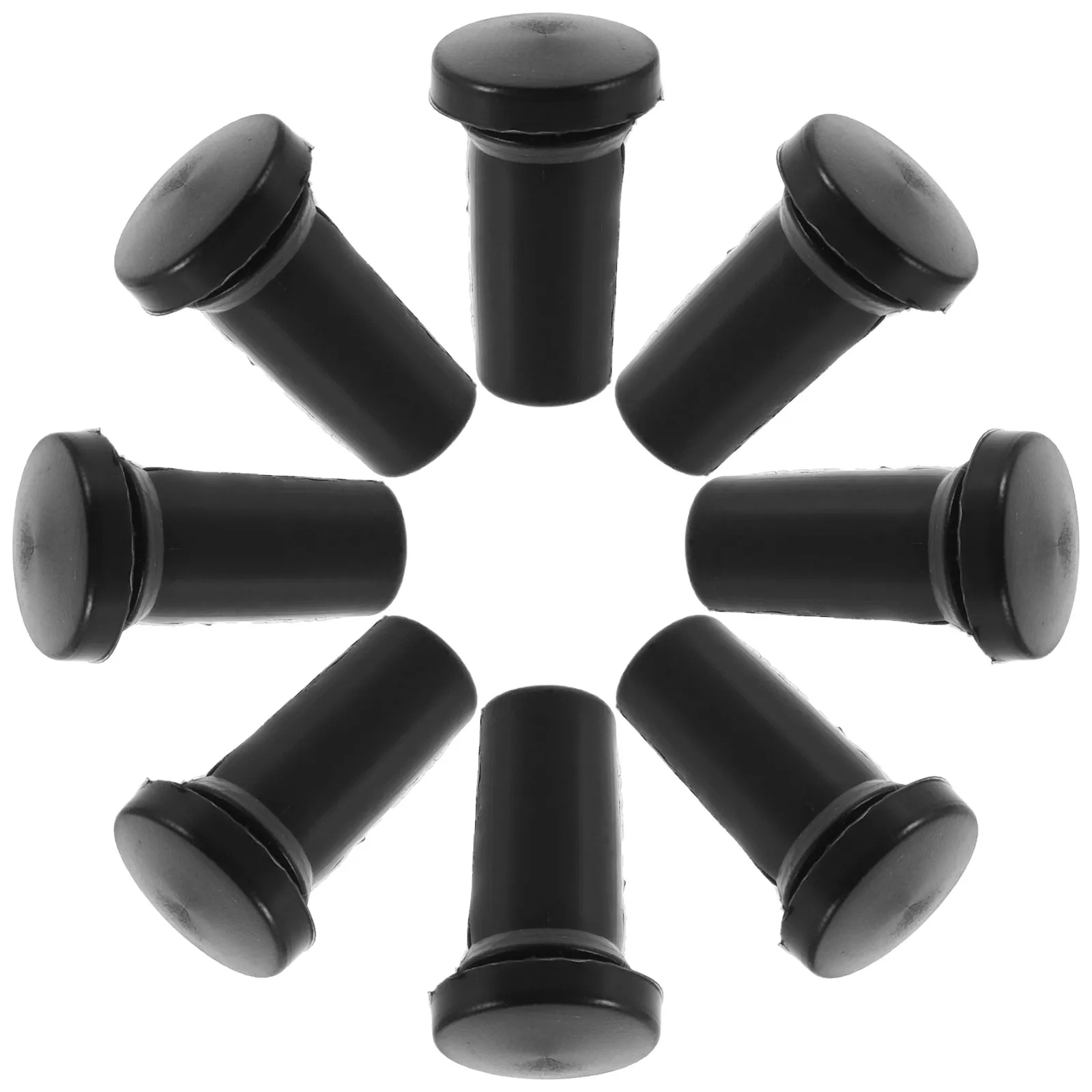 8Pcs Silicone Air Fryer Bumpers Non Slip Tray Corner Protectors Height Boost Easy Clean Replacement Grips
