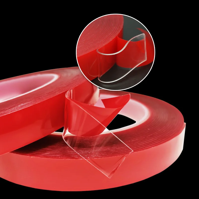 

3m Double Sided Adhesive Tape Heat Resistant High Adhesion Transparent PET Tape For DIY Crafts Cell Phone Touch Screen Repair
