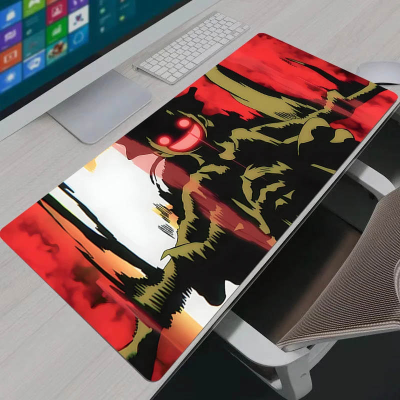 원피스 루피 마우스 패드 노트북 게이머 대형 키보드 패드 논슬립 고무 컴퓨터 매트 데스크 매트 PC 게이머 마우스패드 청소년 선물