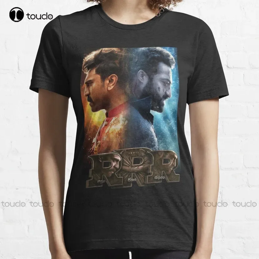 Rrr  Telugu T-Shirt Anime T Shirts Custom Aldult Teen Unisex Digital Printing Tee Shirt Xs-5Xl Cotton Good Quality New Tee