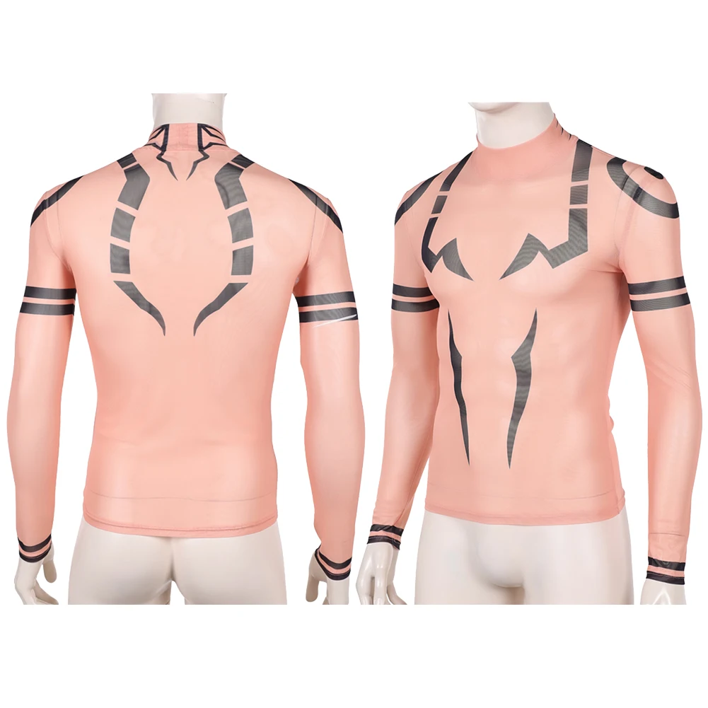 

Аниме дзюдзюцу кайсен, косплей Sukuna Ryoume, верхняя мужская одежда, наряды, костюмы, вечерние маскировки, ролевая игра, костюм на Хэллоуин, карнавал