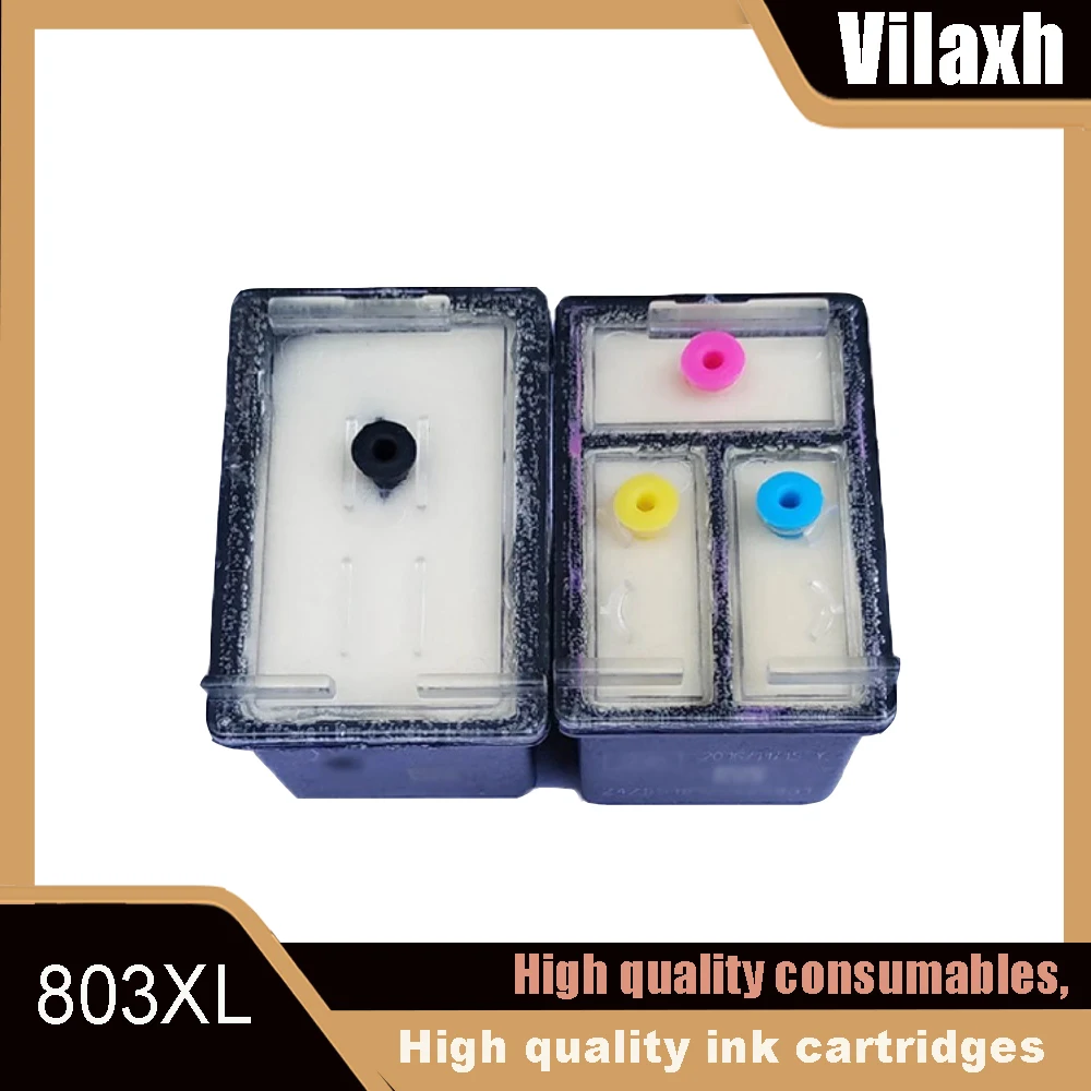 

Для hp803 XL HP803XL восстановленный струйный картридж для HP DeskJet 1110/1115/2130/2135/3630/ENVY 4520/OfficeJet 3830/4650