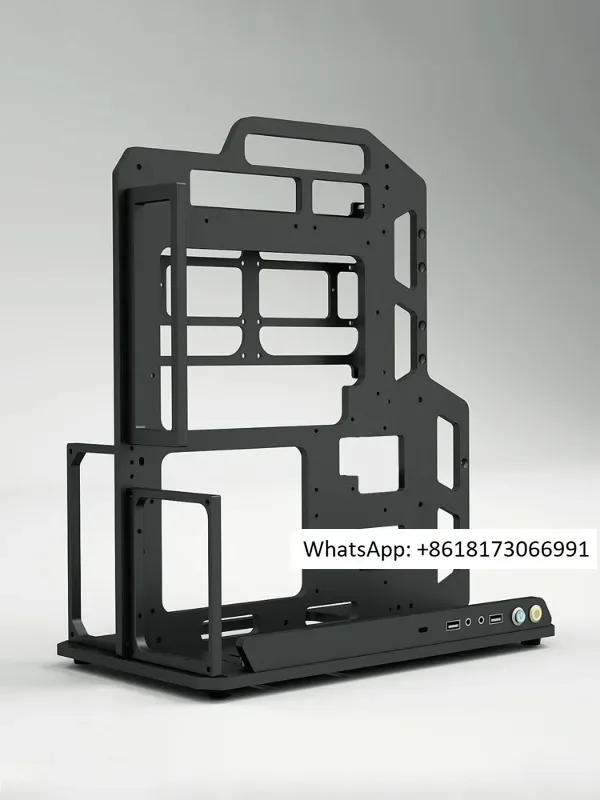 Suyan A aluminum alloy metal ATX minimalist open case computer water-cooled MATX handheld EATX rack ITX