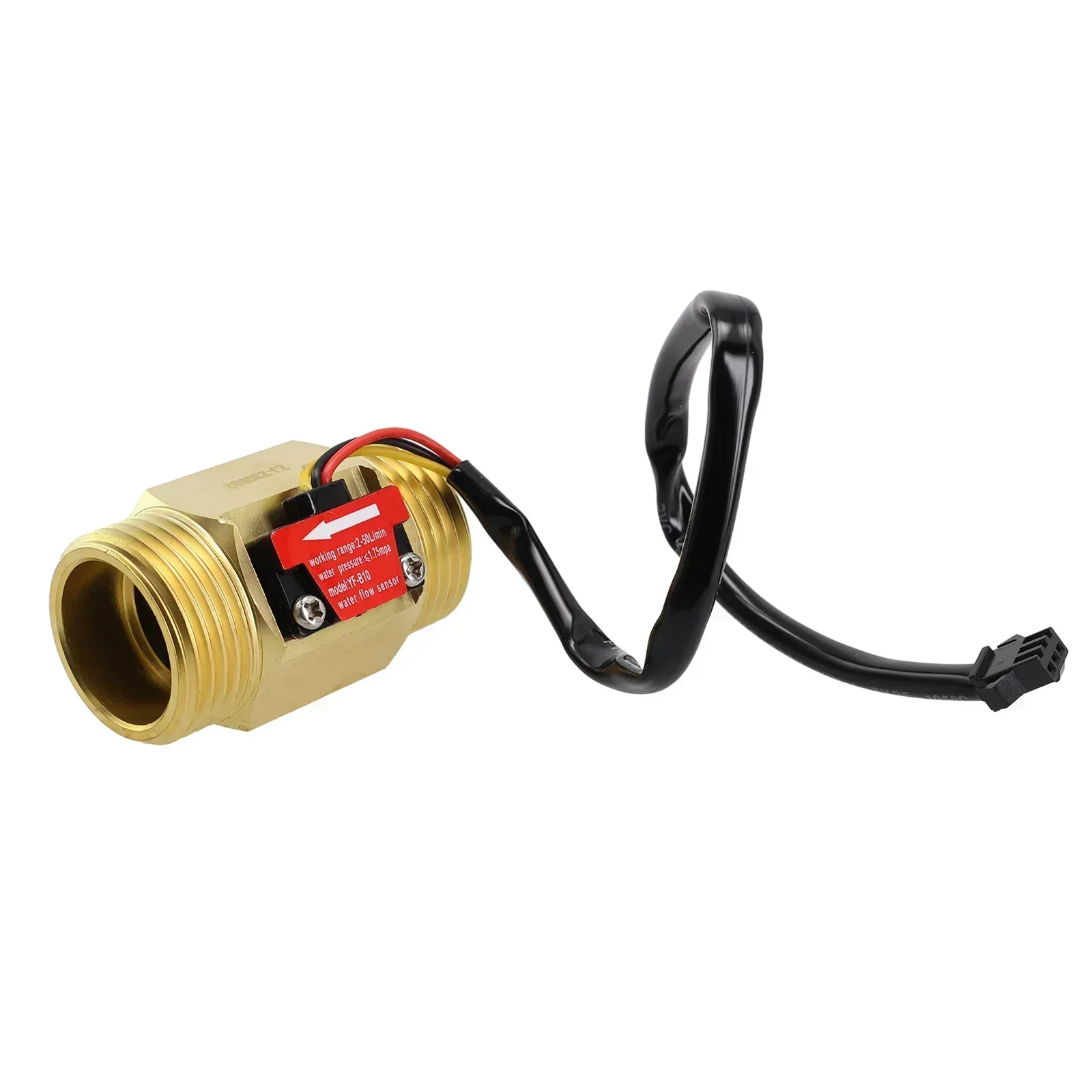 

Water Stream Sensor Stream Meter YF-B10 1.75MPa Counter G1 Interface Hall Effect Liquid Hall Element Practical