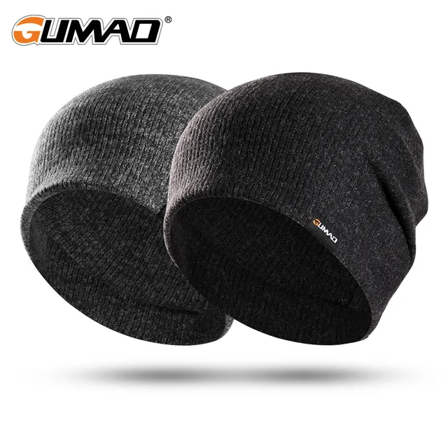 Zimowe czapki z dzianiny czapki termiczne do biegania na świeżym powietrzu Skullies czapki wiatroszczelne narciarstwo Snowboard kolarstwo piesze wycieczki miękka ciepła czapka mężczyźni kobiety