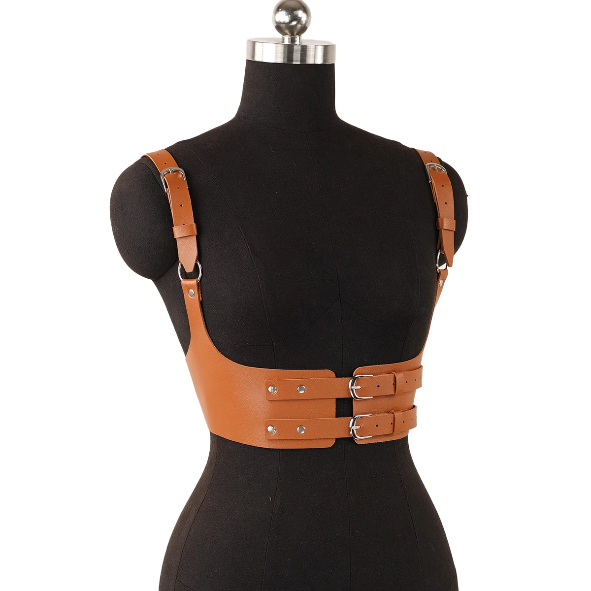 Women Trend Punk Corset Belt Decoration Street Style Wide Waistband corset Harness Leather Belt Gothic Clothing Accessorie