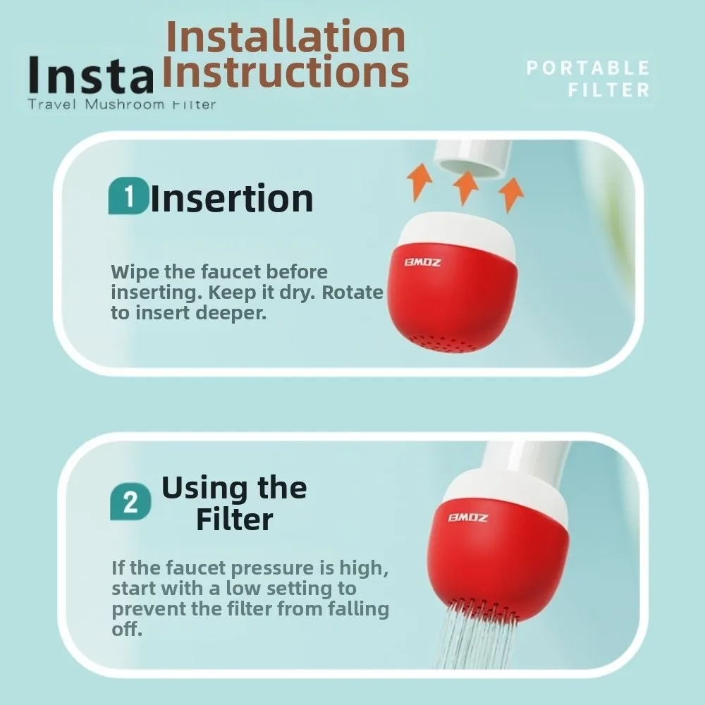 

Вращающийся 6-слойный кухонный фильтр для крана, интерфейс 16-36 мм, фильтры для крана с защитой от брызг, портативный очиститель воды, фильтр для крана