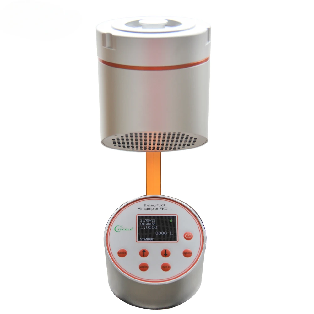 Direct Factory Supply FKC-1 Type Microbiological Air Sampler Large Air Volume Veterinary Hospitals Clinics Purification