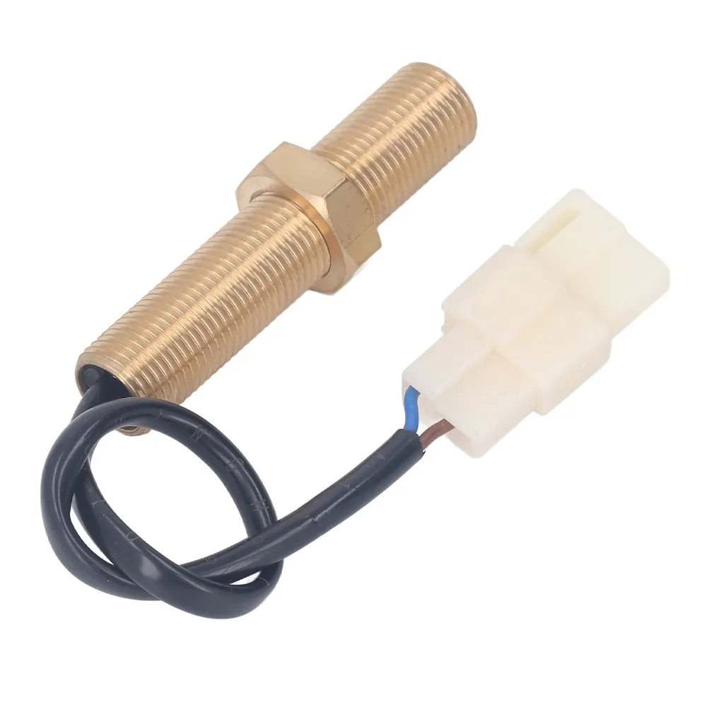 

M16 Thread Rotate Speed Sensor 50V AC 2 Output Terminals Magnetic Tachometer High Sensitivity Weatherproof