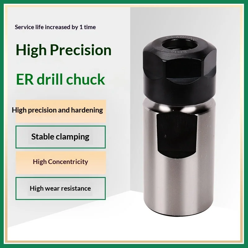 1PCS B10 B12 B16 B18 JT6 ER11 ER16 ER20 ER25 ER32 ER Collet tool holder Motor Shaft Extension Rod instead drill chuck Bit