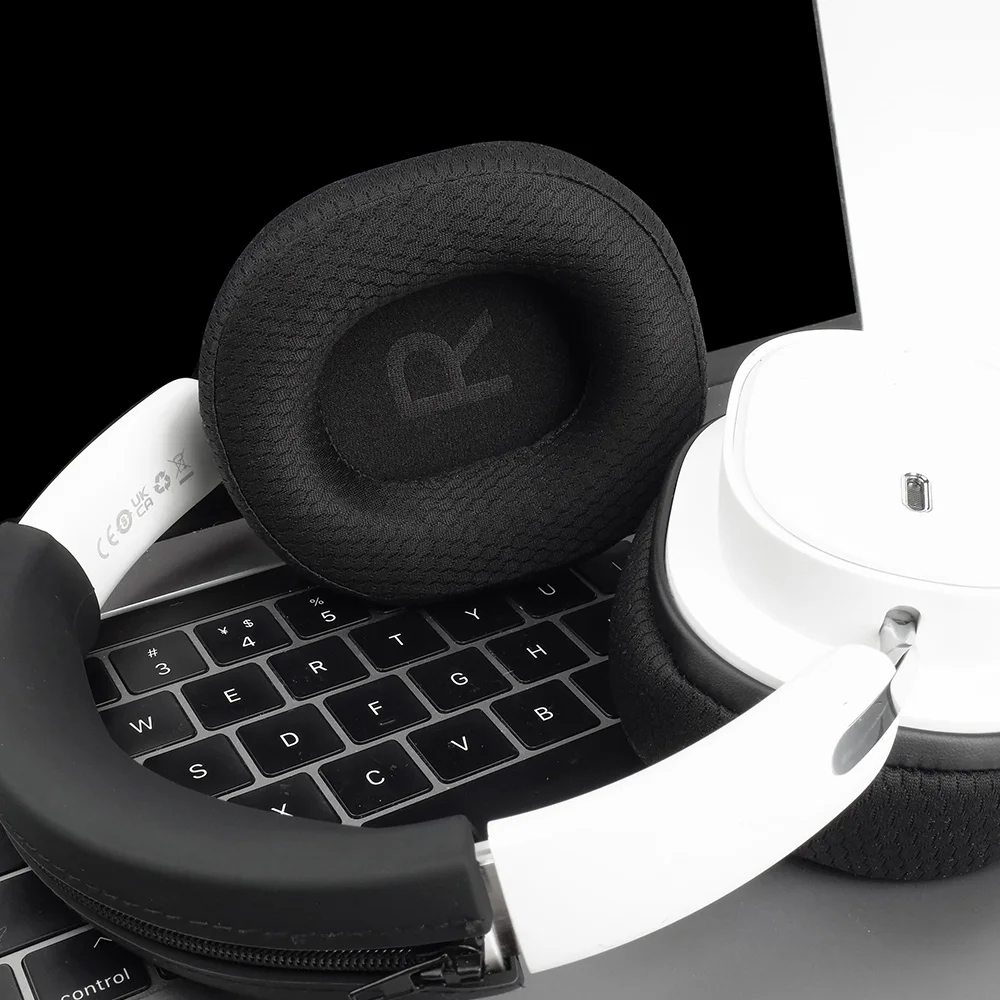 Ohrpolster für Baseus GH02 Gaming Wireless Ersatz-Ohrpolster Kopfhörer Ohrmuscheln Netzstoff Memory-Schaum Protein-Schaumstoff – Detail 11