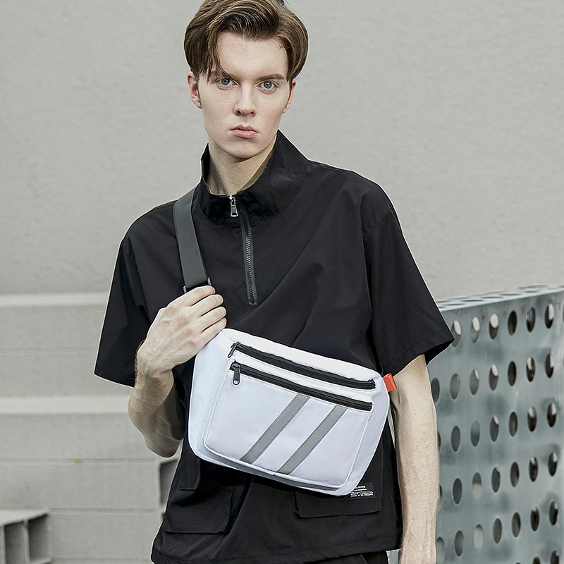 

High Quality Oxford Crossbody Bags 2022 New Fashion Unisex Shoulder Bag Casual Travel Storage Chest Pack Brand Trend Pocket Male
