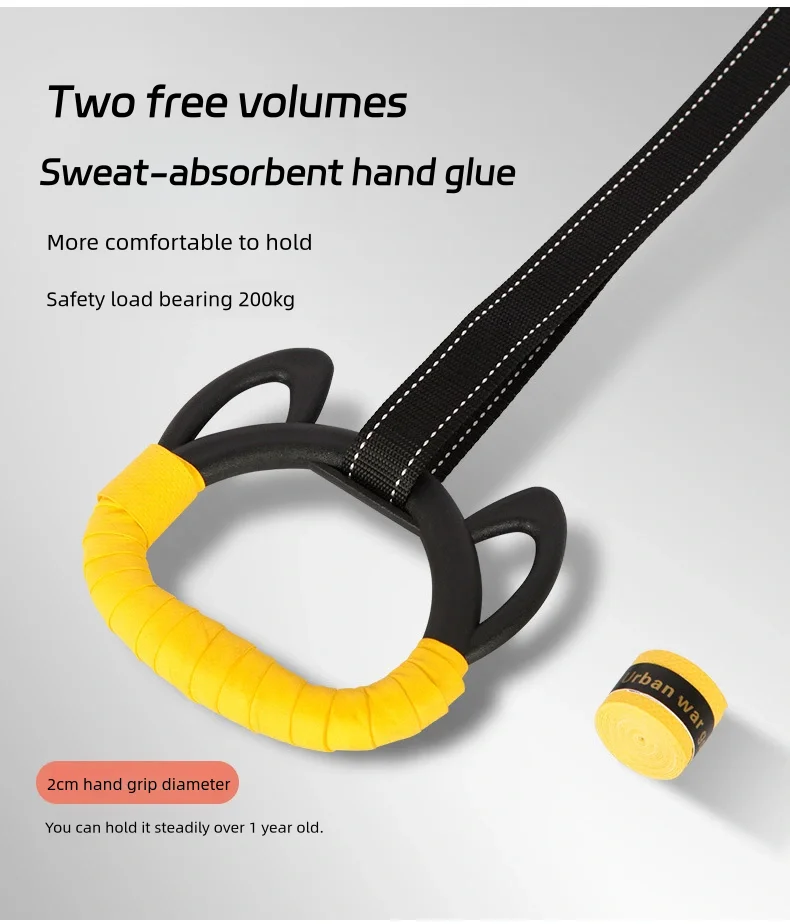 Kids Horizontal Bar Home Exercise Pull up Rings Full Body Workout Nonslip Handle with Gym Rings Kids Gym Rings Gymnastic Bar