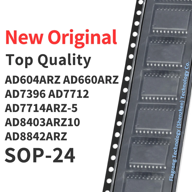 (1 Piece) AD604ARZ AD660ARZ AD7396ARZ AD7712ARZ AD7714ARZ-5 AD8403ARZ10 AD8842ARZ SOP-24 New Original Chip