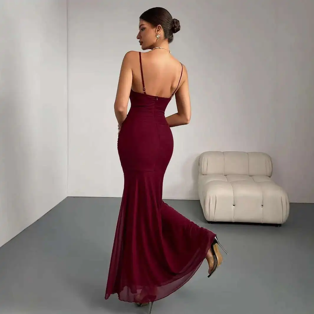 

Goddess of Temperament, Sexy Camisole Dress, Children's Summer 2025 New Collection, Waist Cinching, Slim Fit, Slimming and Hip
