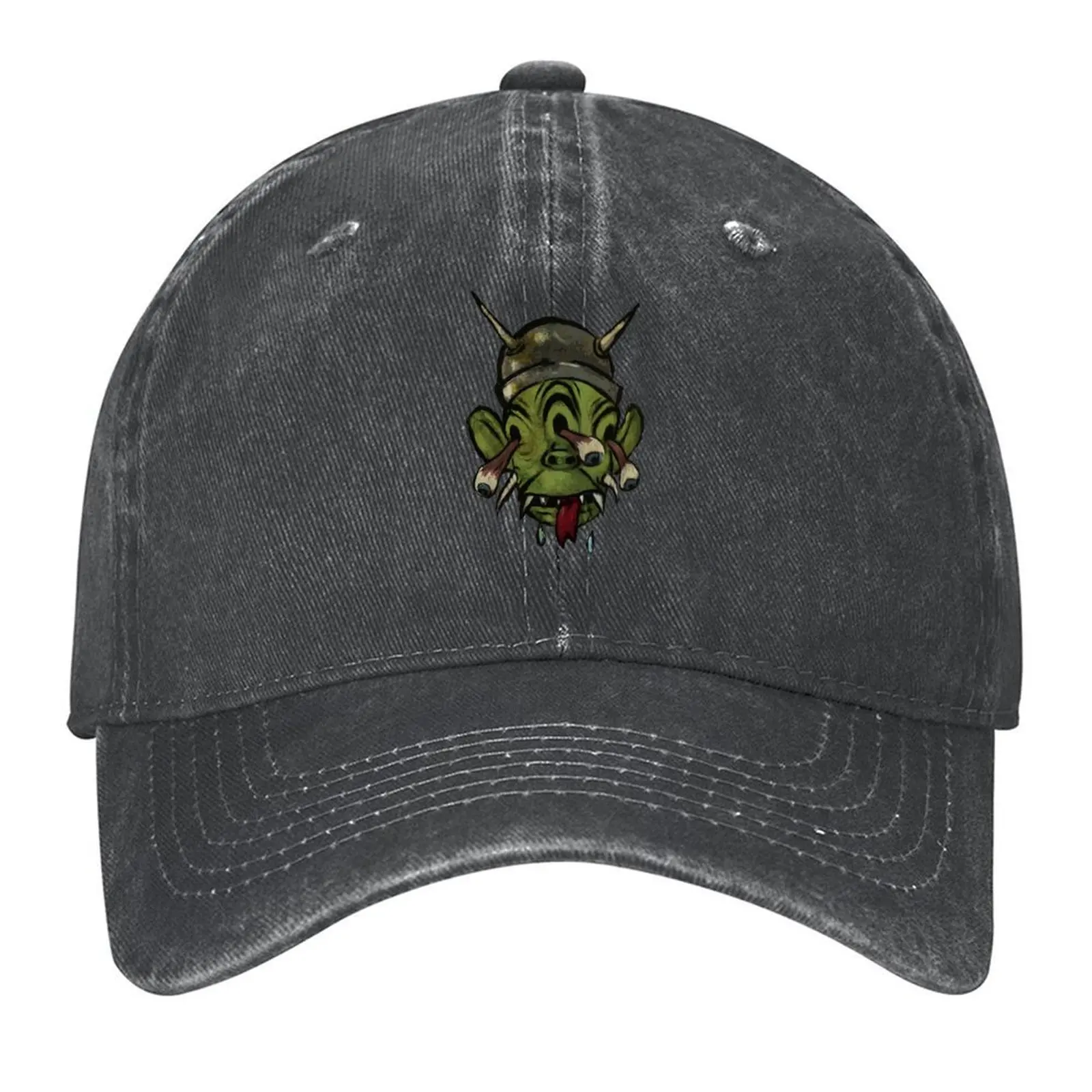 

three eyed martian Baseball Cap Hat Man For The Sun Snap Back Hat Streetwear hats on offer Women's Beach Outlet Men's