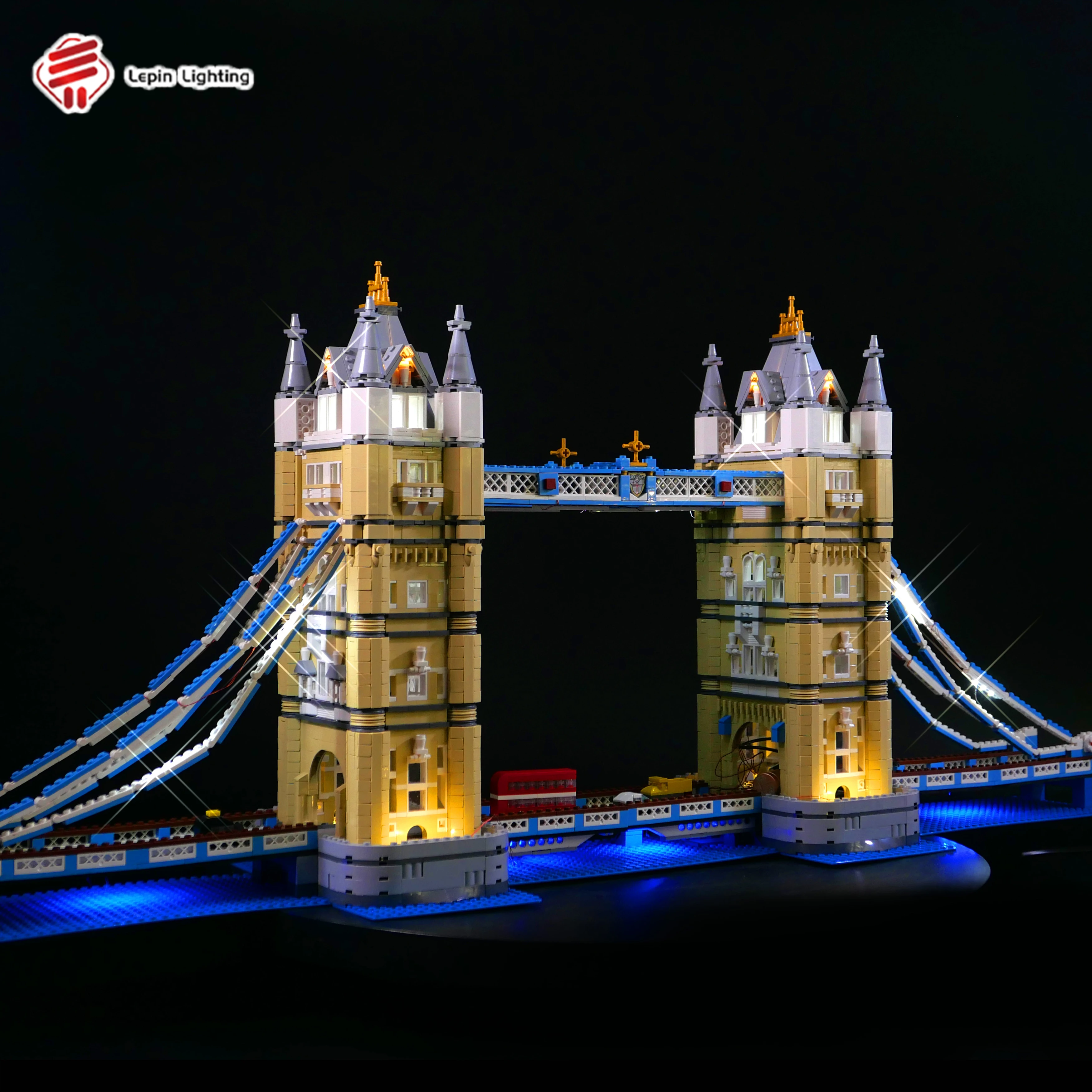 

LED Lighting Kit Compatible with 10214 Classic London Bridge Landmark Building Blocks Model Decorative Light (Lights Only)